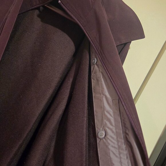 GALLERY NEW YORK  raincoat jacket - removeable lining and detachable hood - Picture 7 of 9